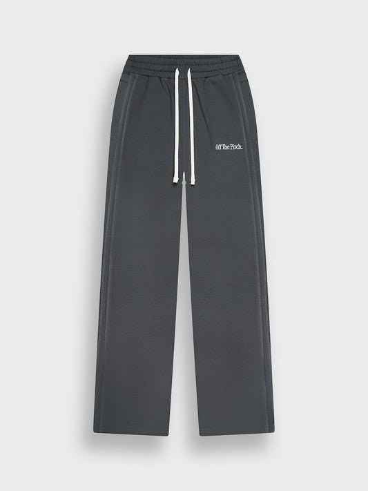 Off The Pitch Raw Edge Panel Pants Dark Shadow – voorkant
