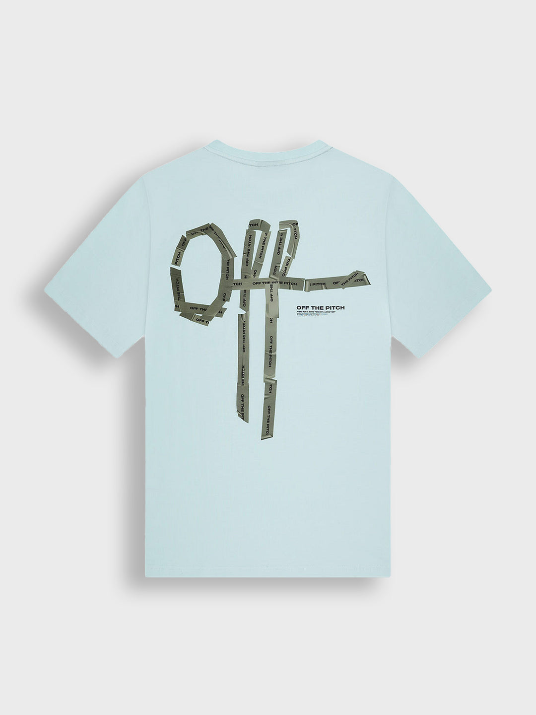 off the pitch slim fit t-shirt blue