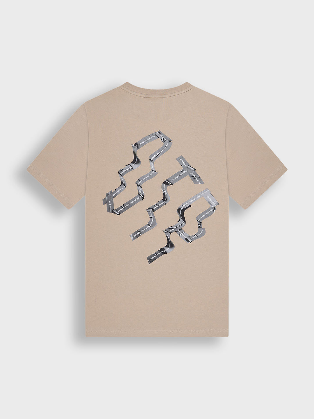 Off The Pitch Triple T-Shirt | Beige