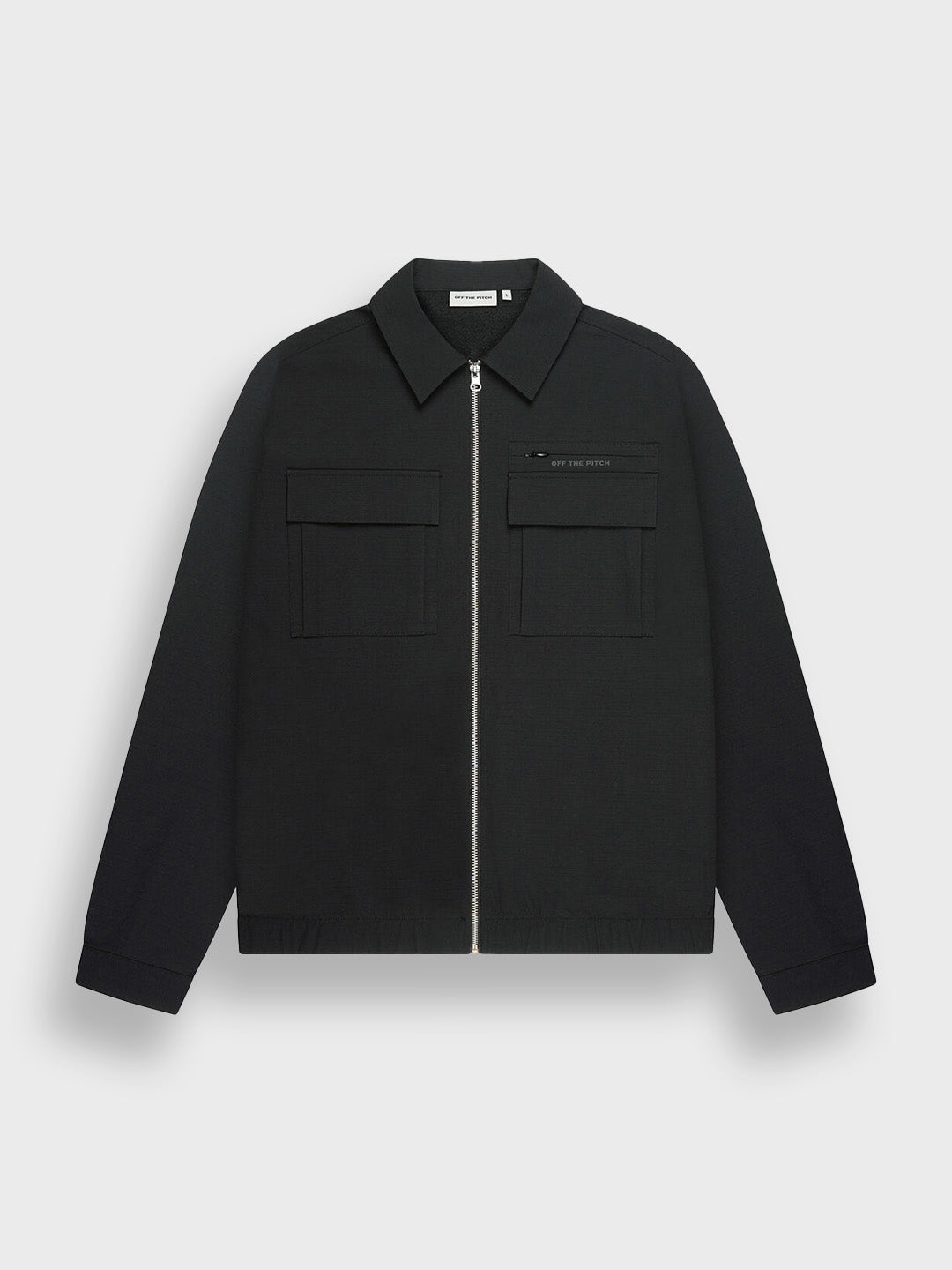 Off The Pitch Utility Maze Jacket Black – voorkant