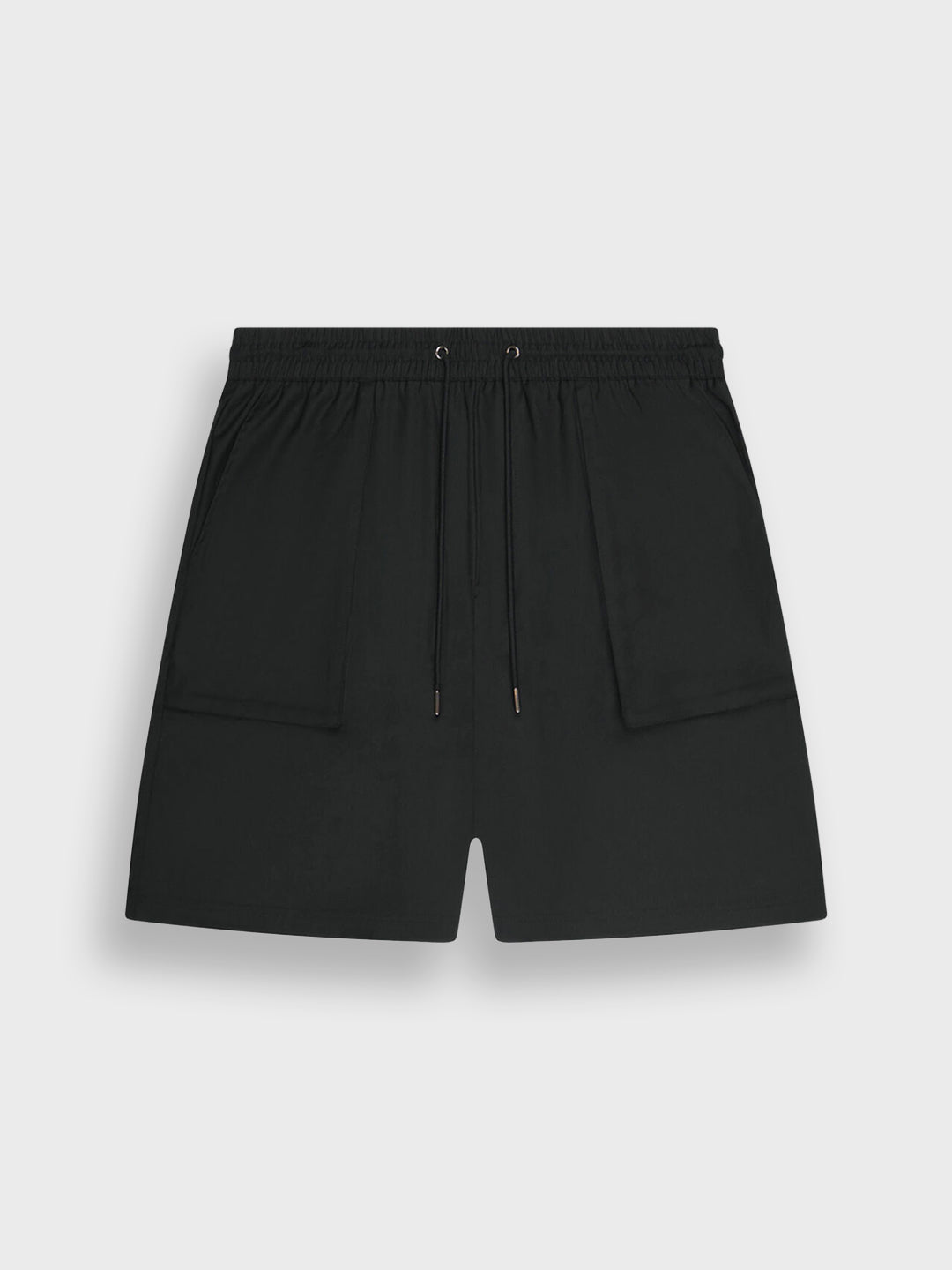 Off The Pitch Utility Smart Shorts Black - voorkant