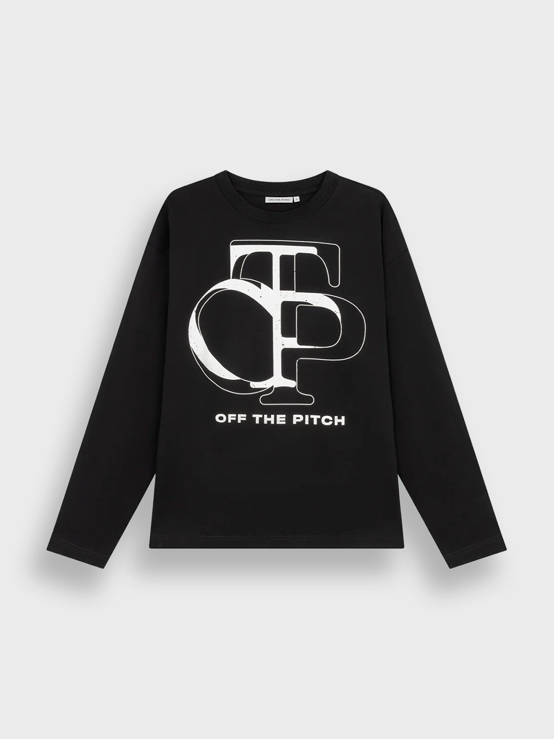 Off The Pitch Vas Longsleeve Black – voorkant