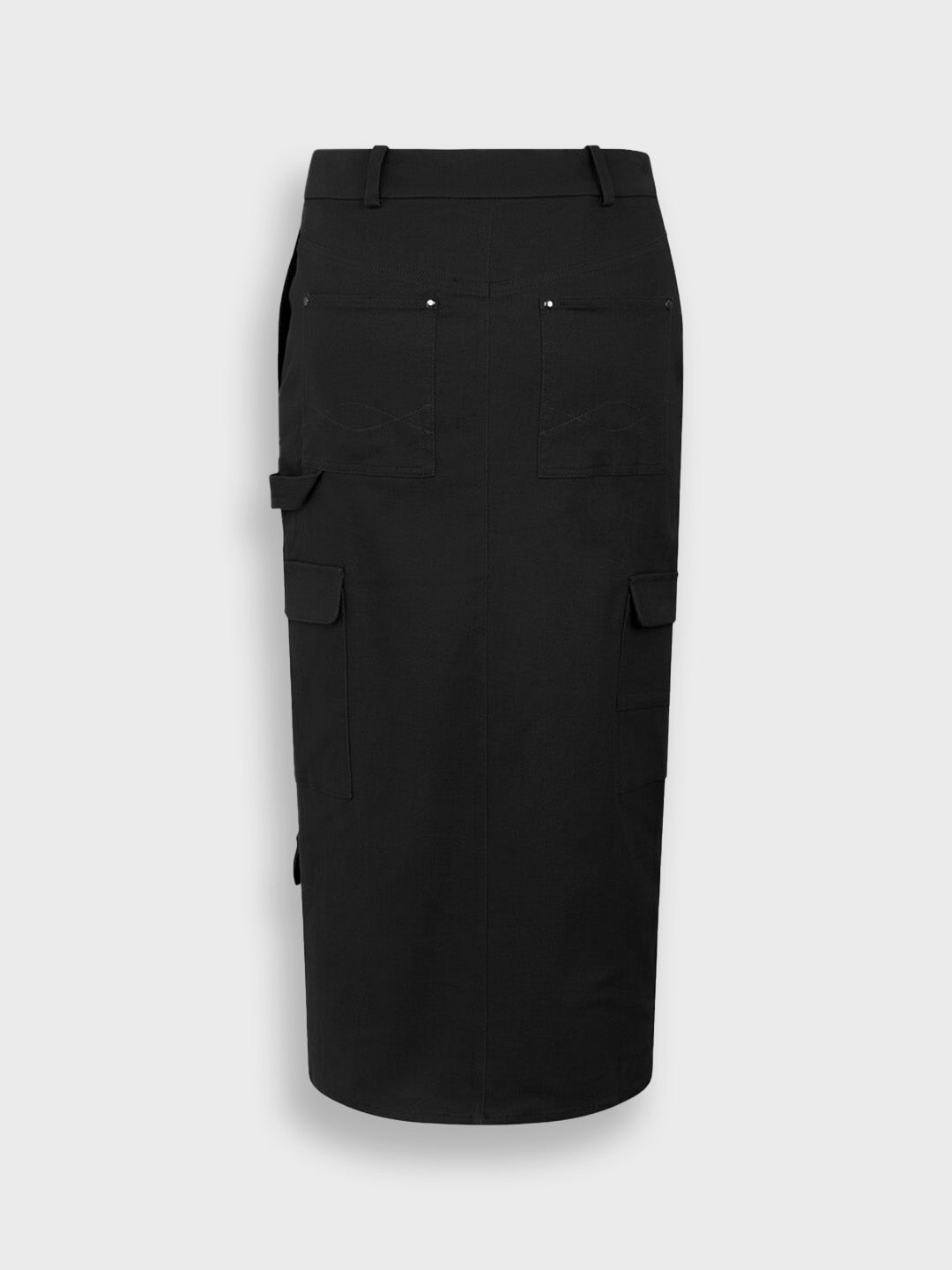 Off The Pitch Women's Carpenter Skirt | Black