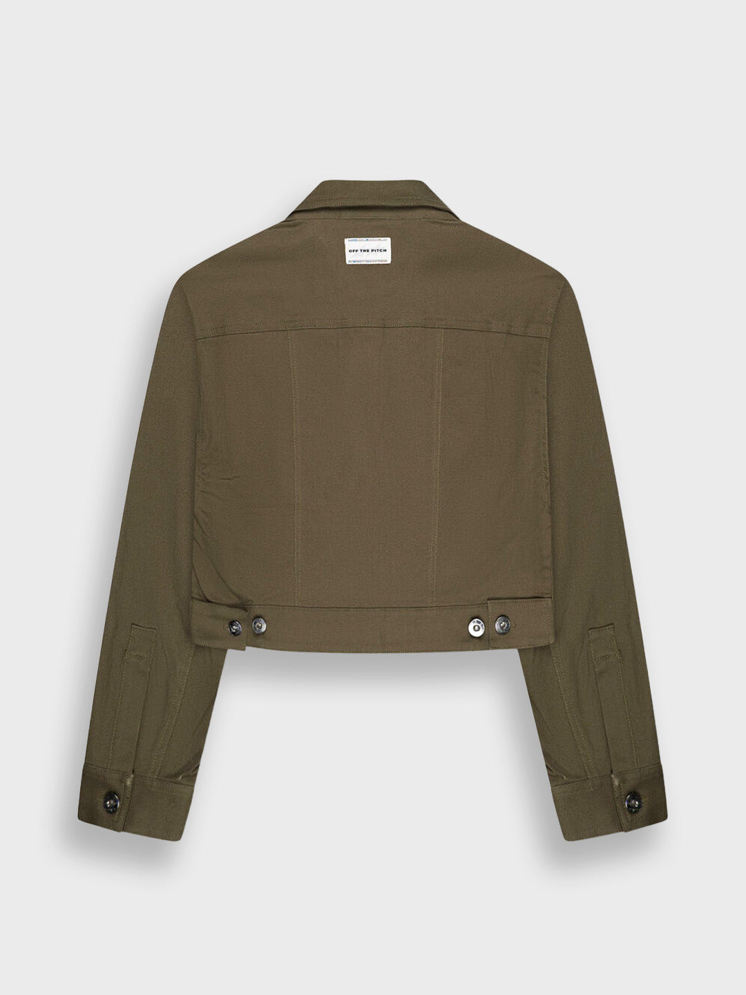 Off The Pitch Women's Cropped Carpenter Jacket | Green