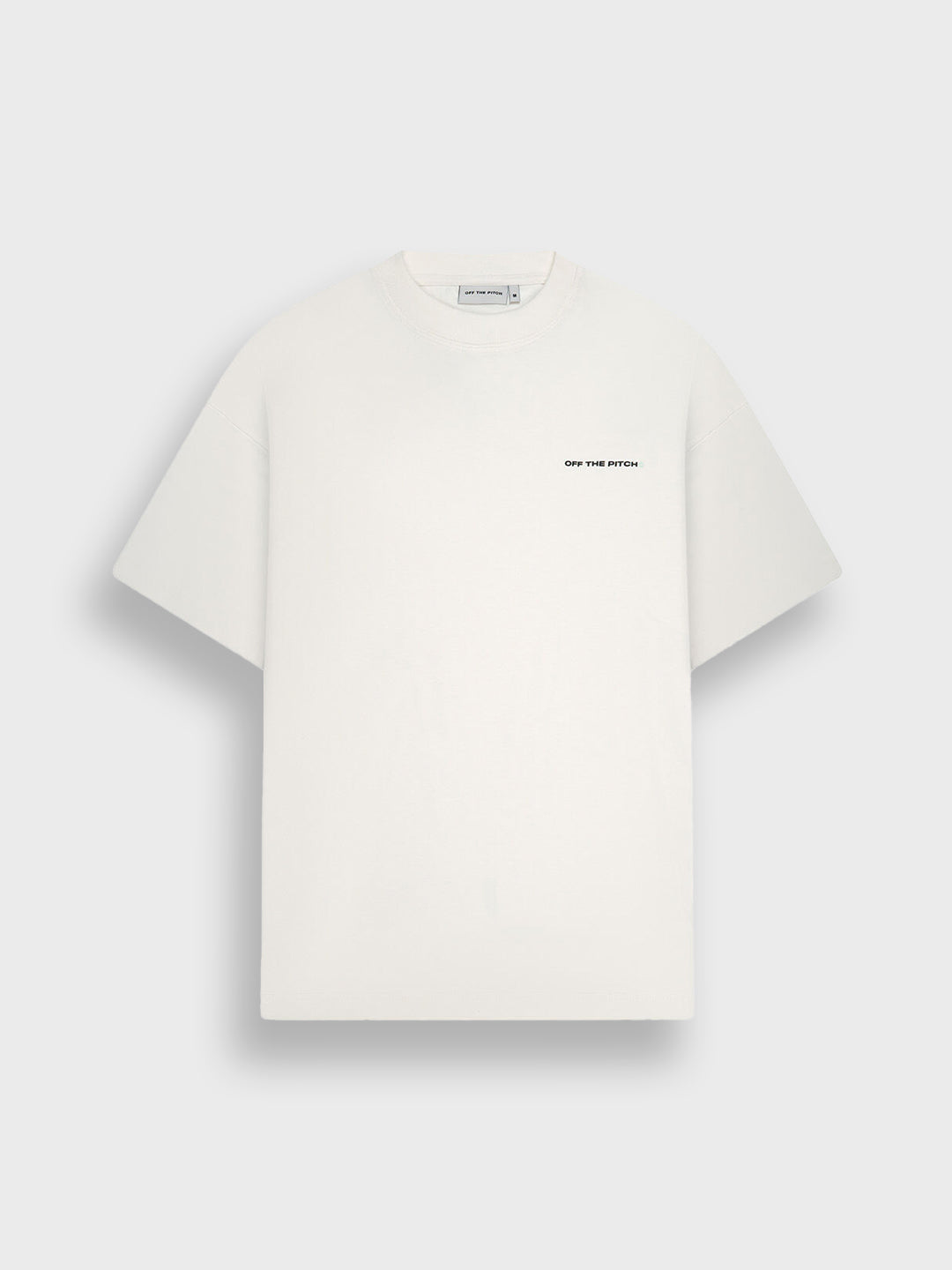 Off The Pitch World T-Shirt Off White voorkant
