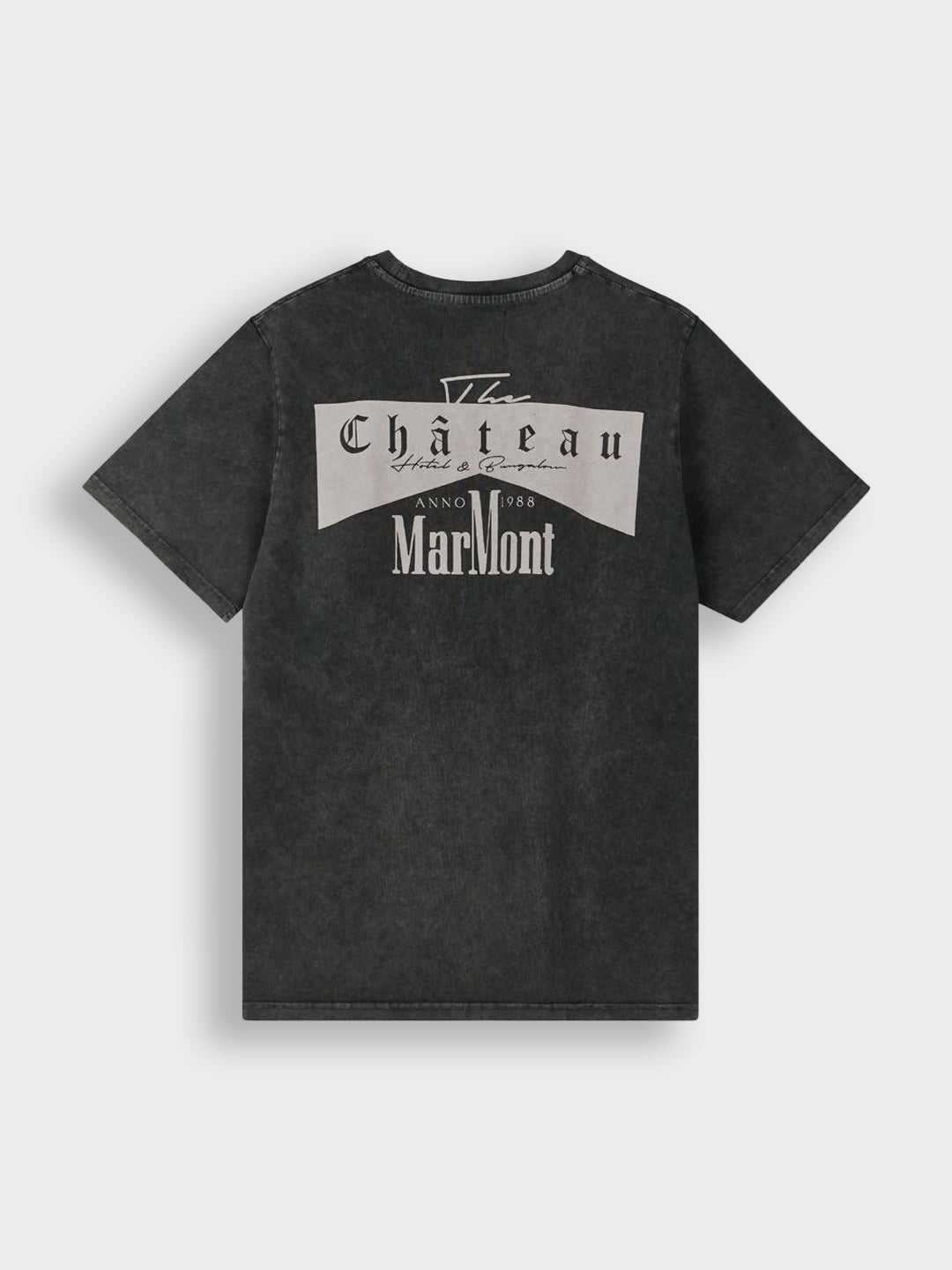 Pica Pica Chateau Marmont T-Shirt | Washed Black