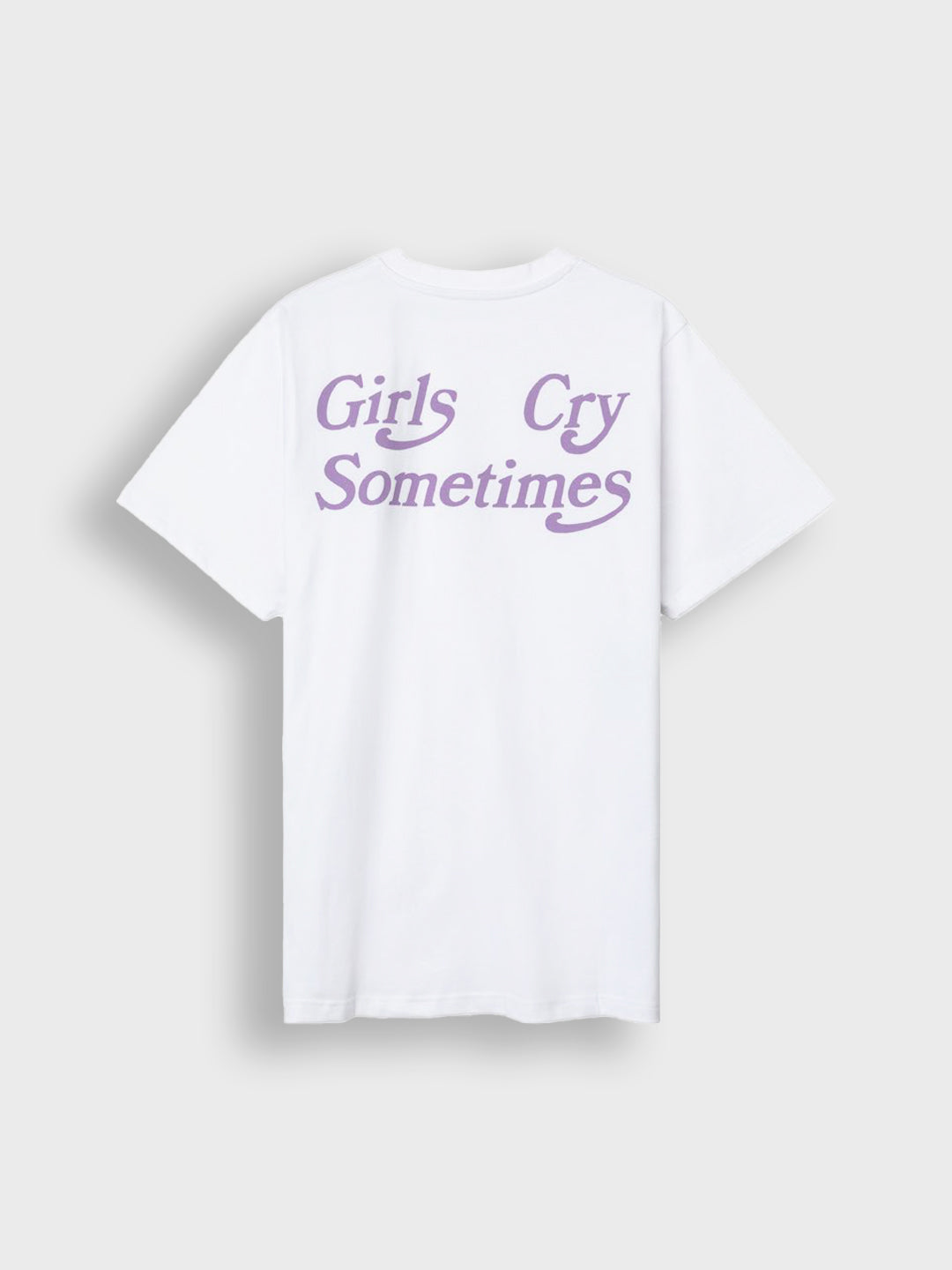 Pica Pica Girls Cry T-Shirt | White