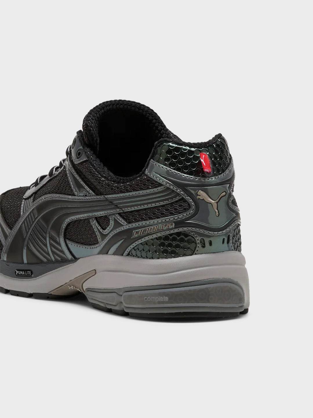 Puma Homura OG+ Sneakers Black/Matte Silver - 409125-08 - achterkant