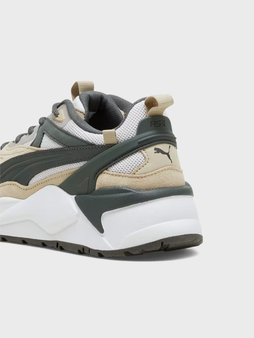 Puma RS-X Efekt PRM Sneakers Feather Grey – close-up hiel met details
