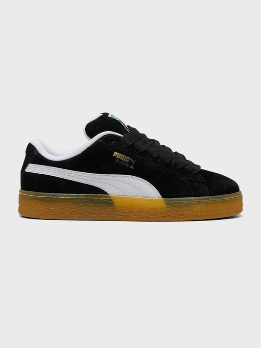 Puma Suede XL Dark Risk Black - Reloadstore