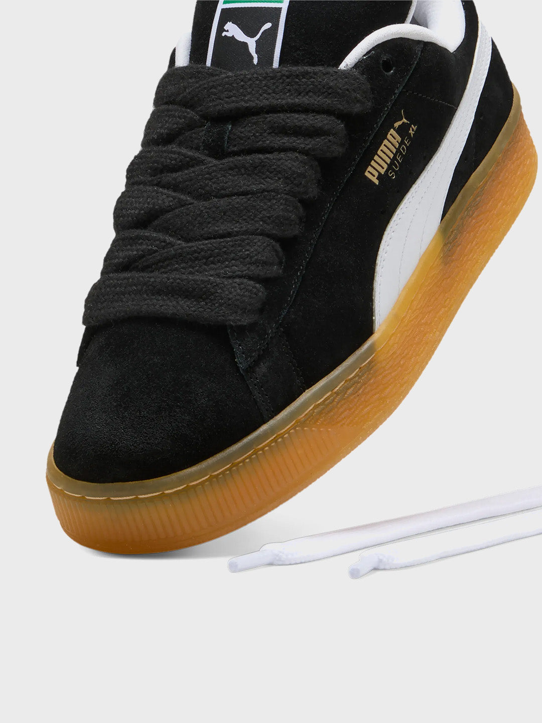 Puma Suede XL Dark Risk Black - Reloadstore