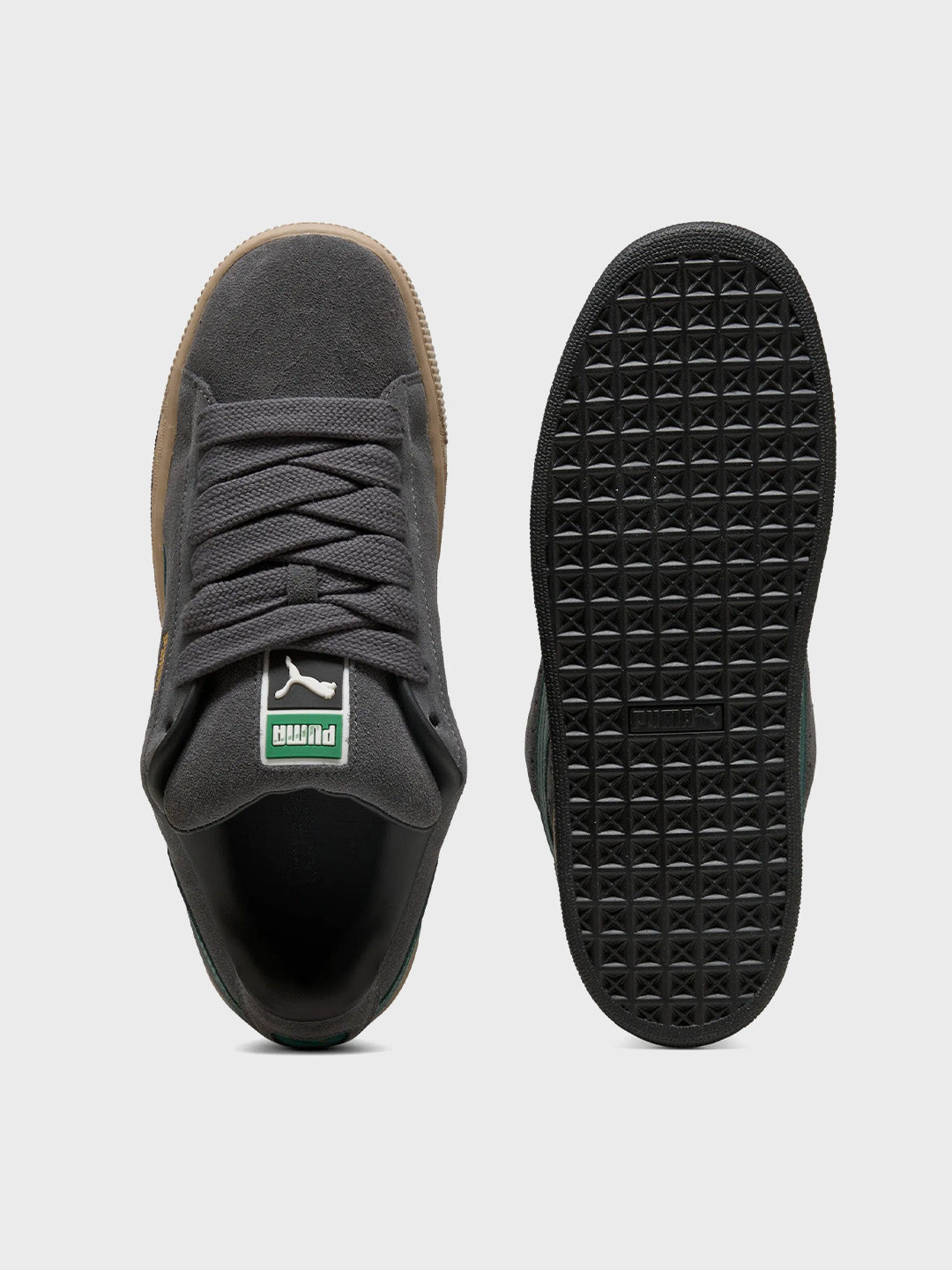 Puma Suede XL Sneakers Dusky Grey – bovenkant en zool