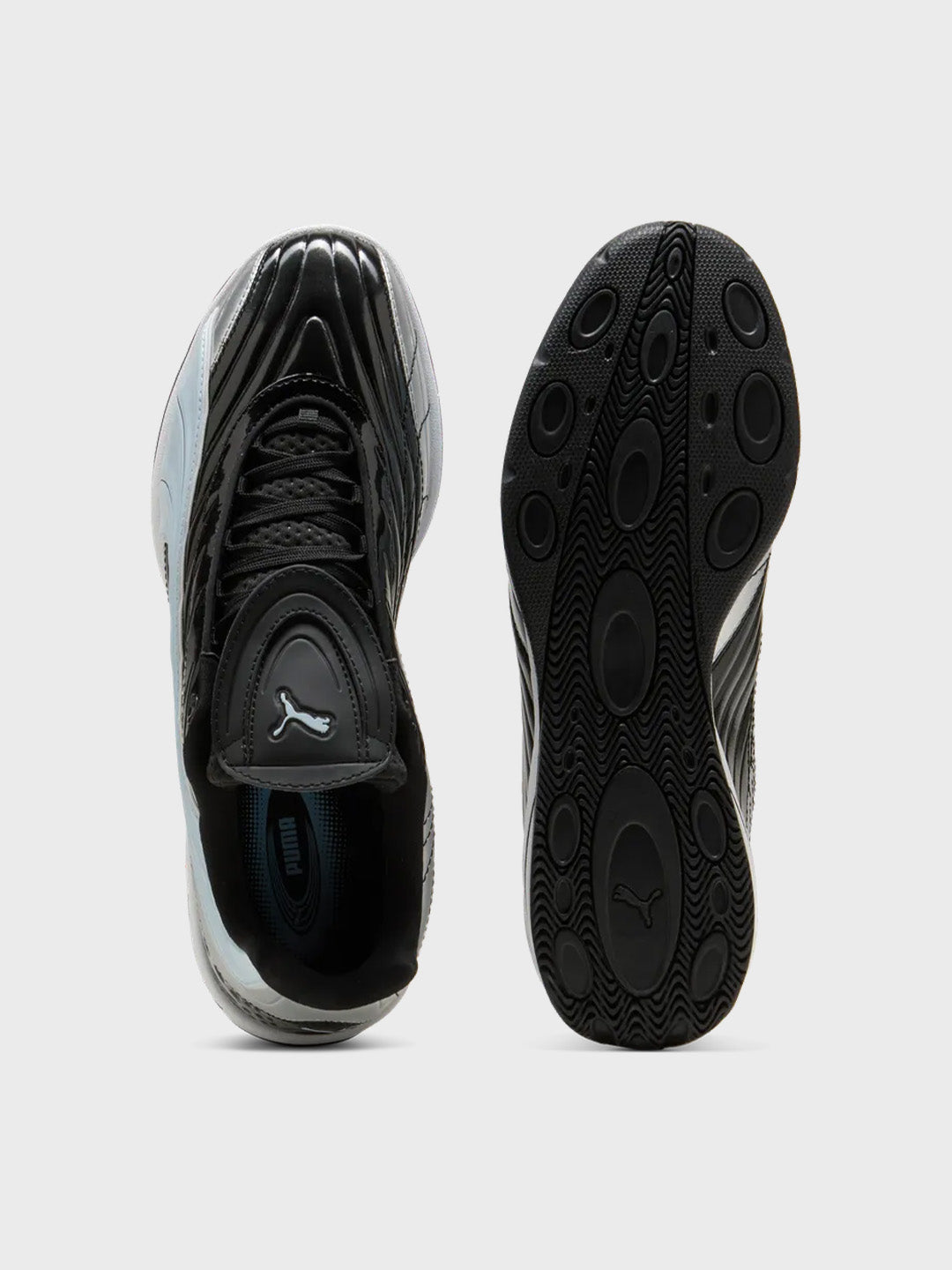 Puma V-S2 Goalgetter Sneakers Black/Lucite – bovenzijde en zool