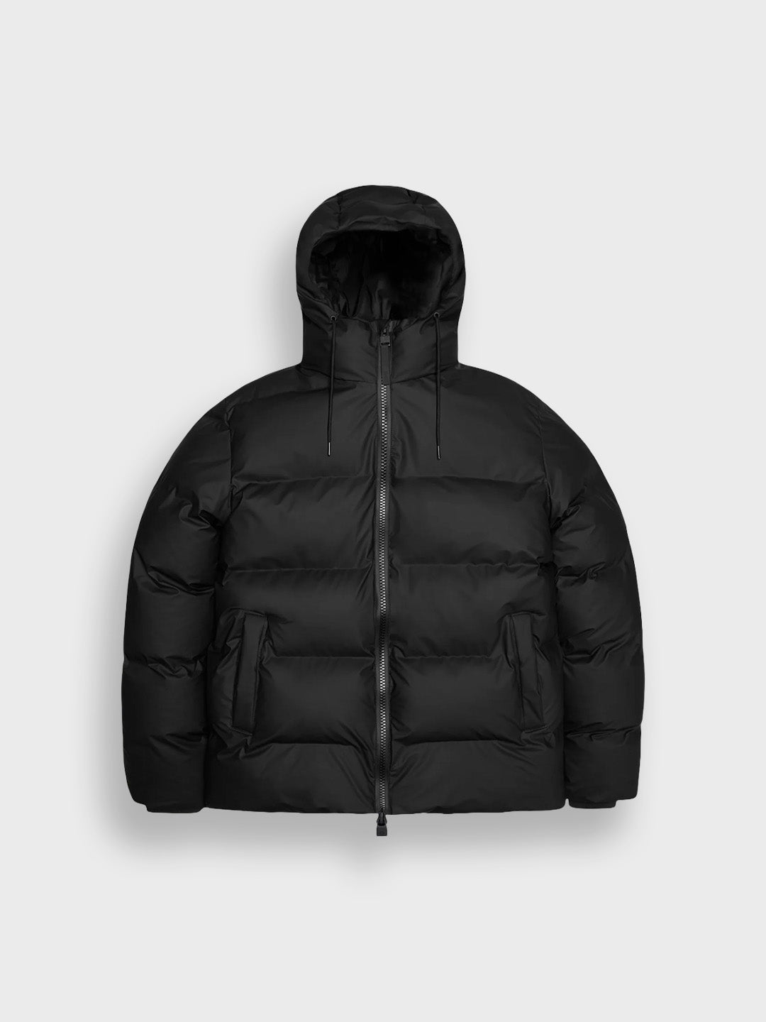Rains Alta Puffer Jacket Black – productfoto