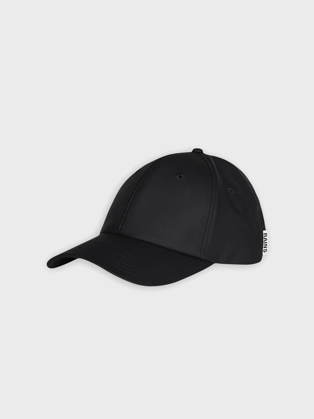 Rains Cap Black – zijkant