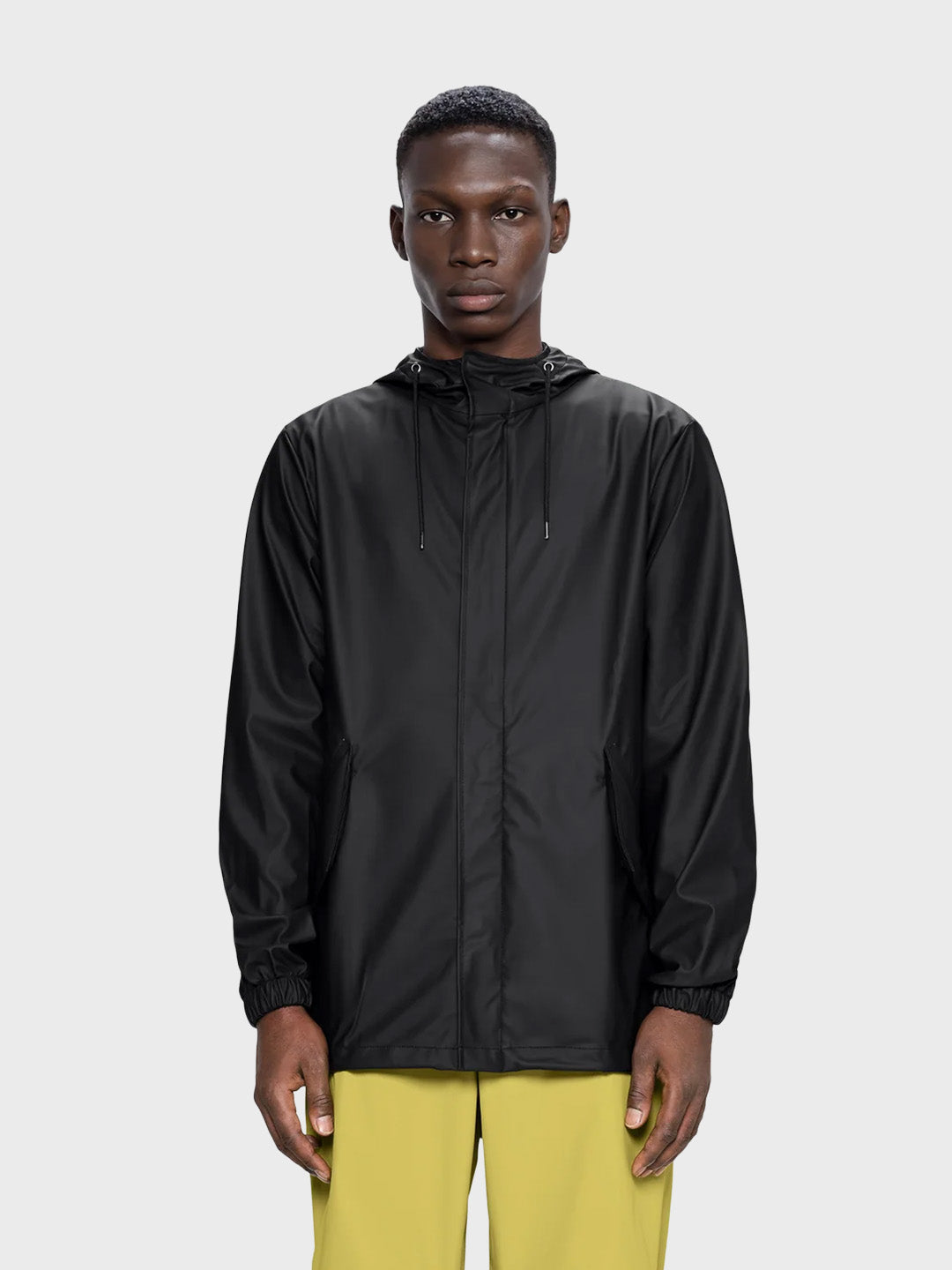 Rains Fishtail Jacket Black