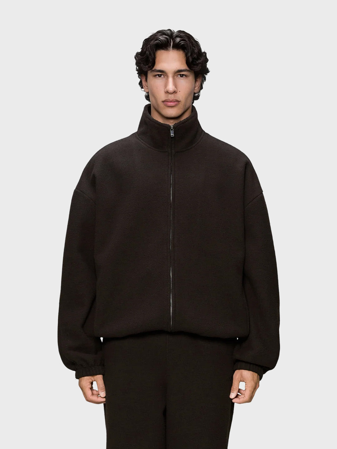 Rains Fleece Zip Jacket Bark