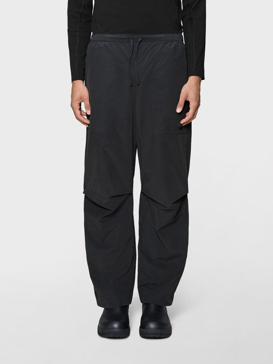 Rains Light Woven Pants Black