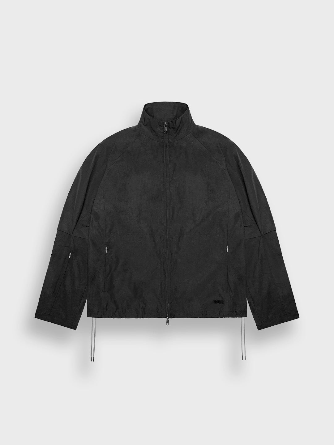Rains Light Woven Track Top Black