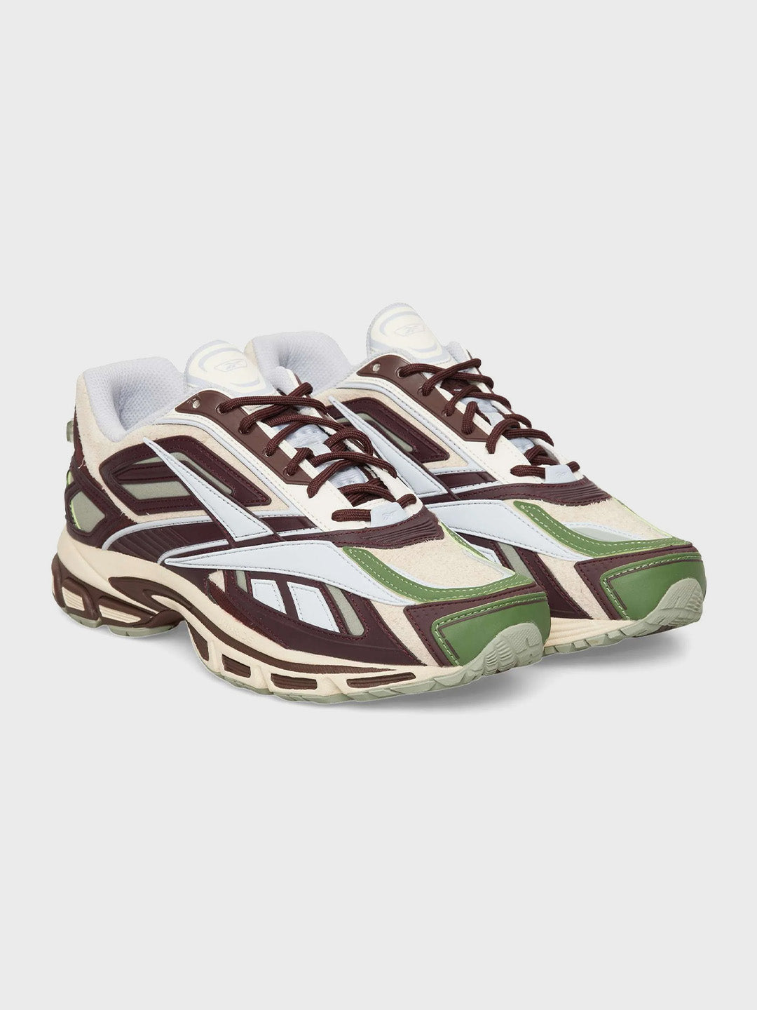 Reebok LTD Premier Road Ultra Sneakers Dark Cocoa/Tranquil Blue – 100275597 052 – voorkant