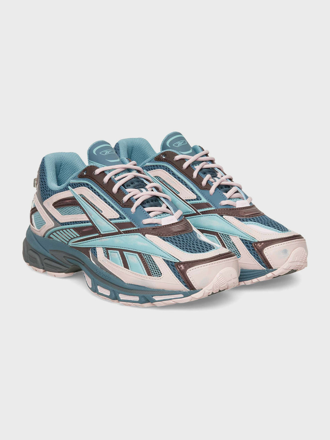 Reebok LTD Premier Road Ultra sneakers Hazy Teal/Elemental Pink – 100269689 448 – voorkant
