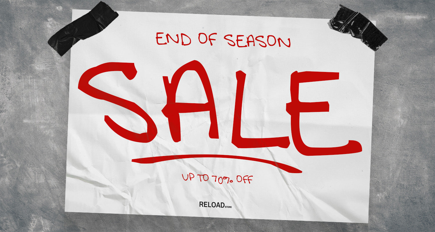 Reloadstore sale - up to 70% off - streetwear, sneakers and more
