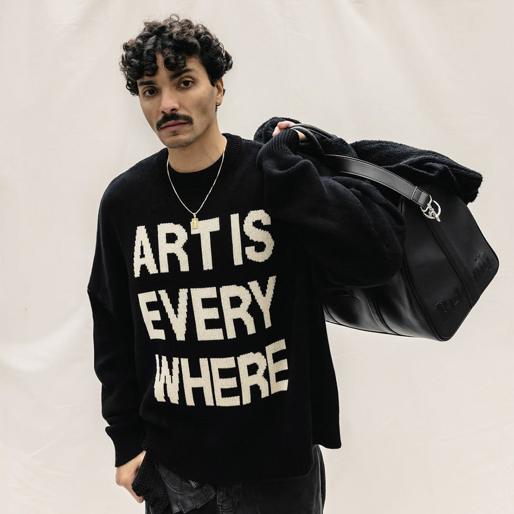 Reternity Art Is Everywhere sweater - campagnebeeld Reloadstore