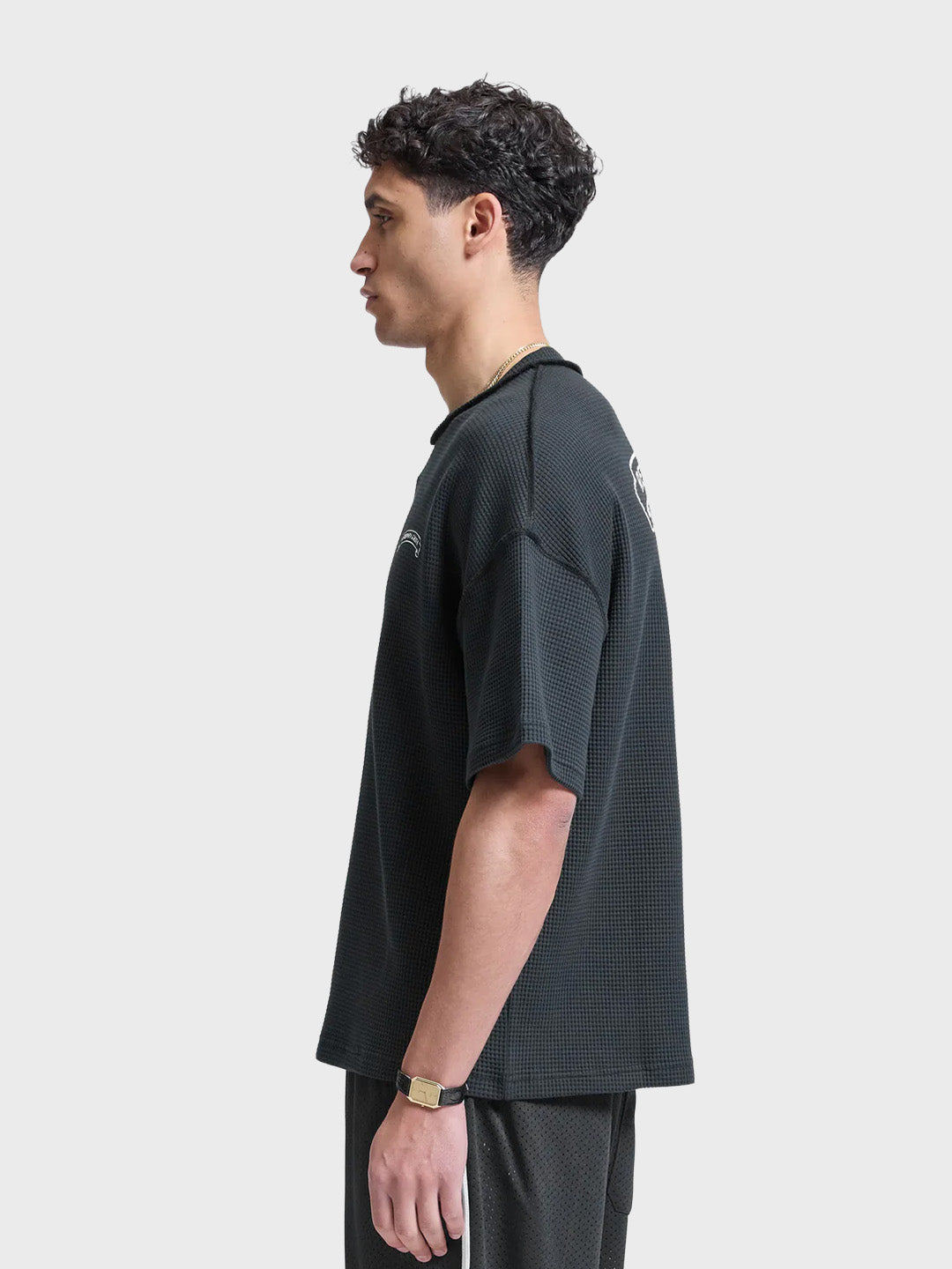 Reternity Band Of Process T-Shirt Black - zijkant