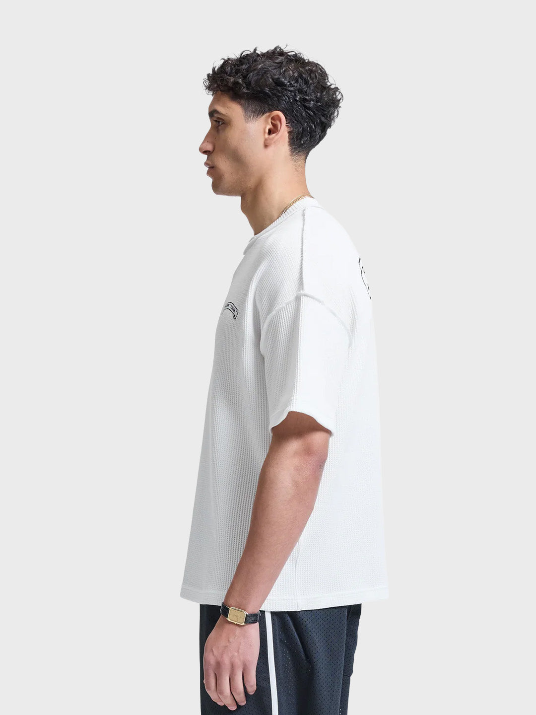 Reternity Band Of Process T-Shirt White - zijkant