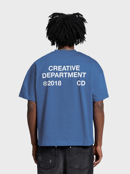 Reternity Creative Dept T-Shirt Blue - achterkant