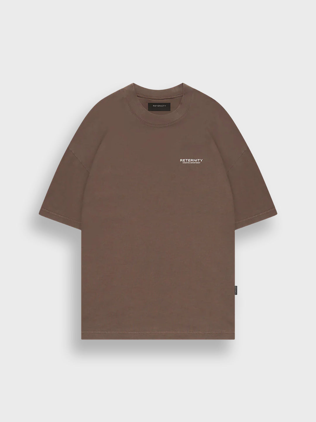 Reternity Creative Dept. T-Shirt Brown - voorkant
