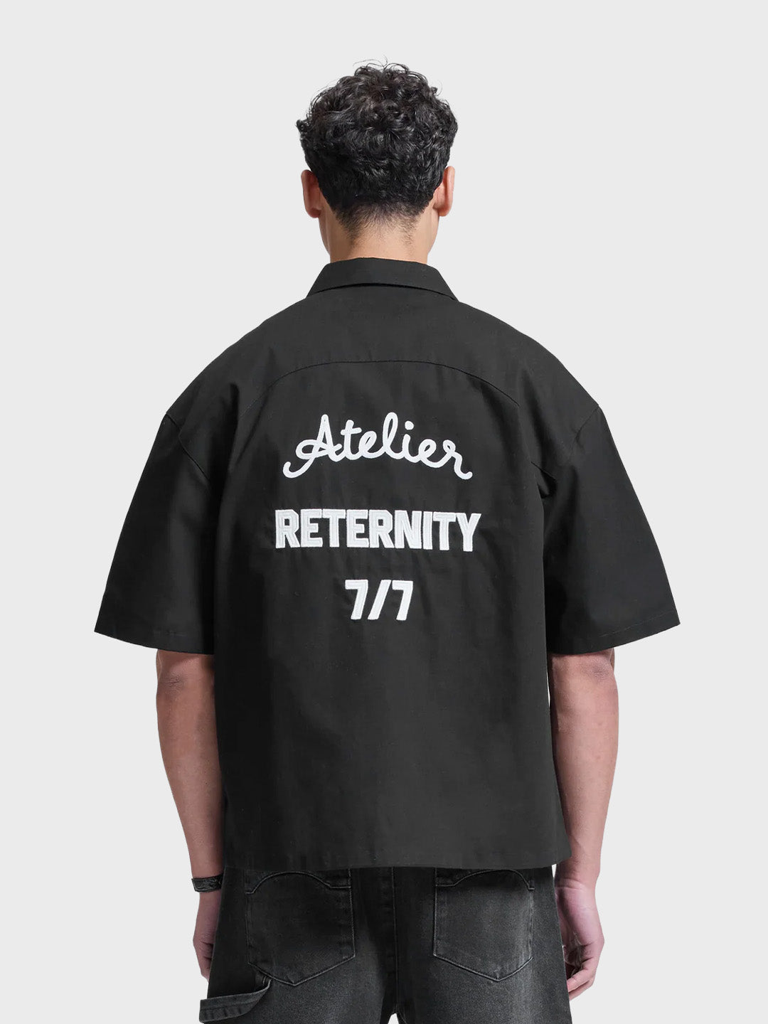 Reternity Le Progres Shirt Black - achterkant