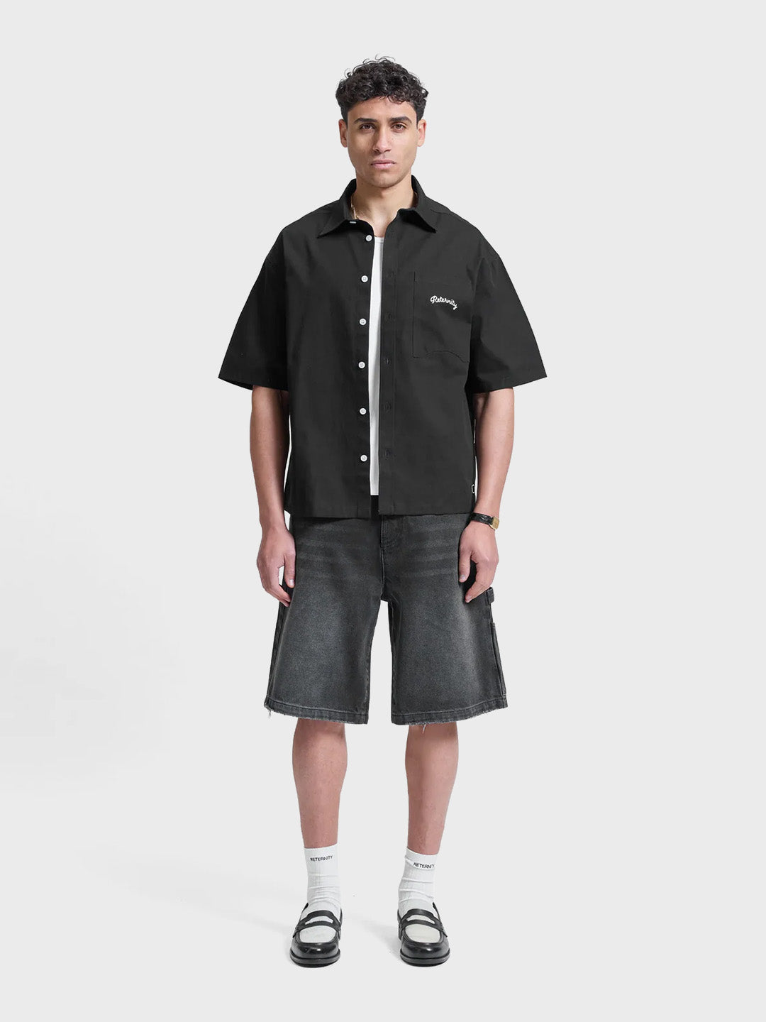 Reternity Le Progres Shirt Black - outfit