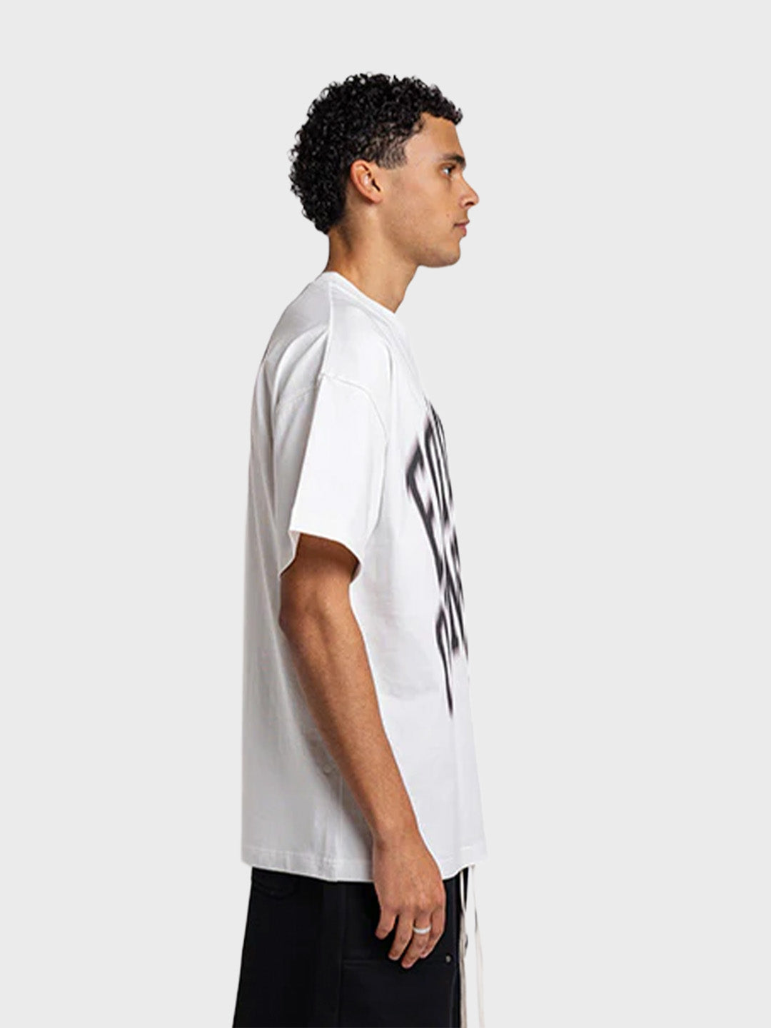 Rheborn Forever or Never T-Shirt White - zijkant
