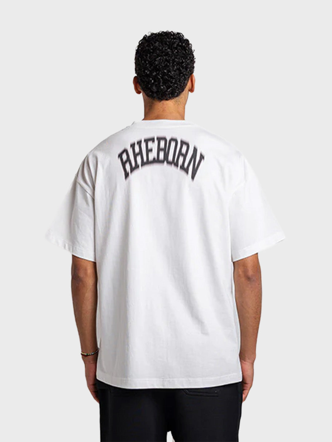 Rheborn Forever or Never T-Shirt White - achterkant