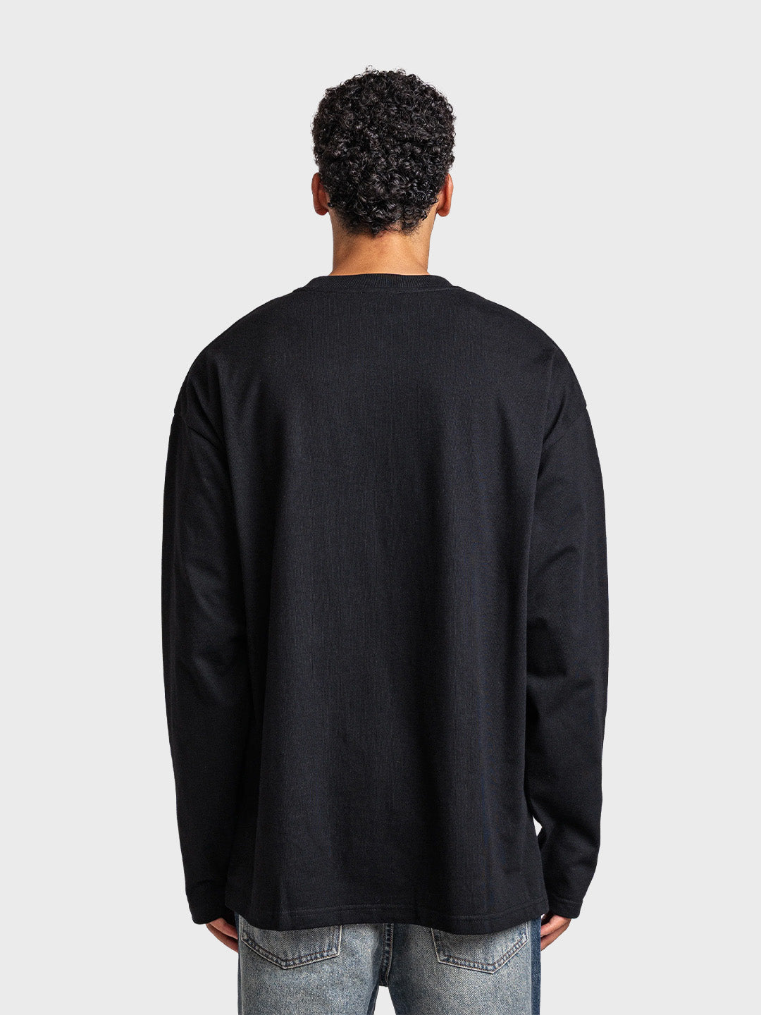 Rheborn Multi Logo Longsleeve Black - achterkant