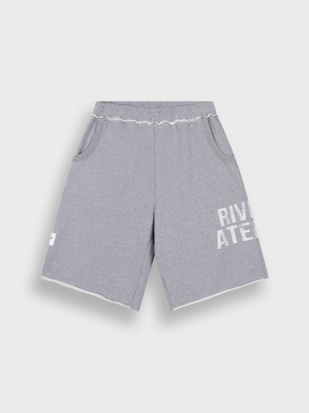 Rivero Artifact Jogger Shorts Grey - voorkant