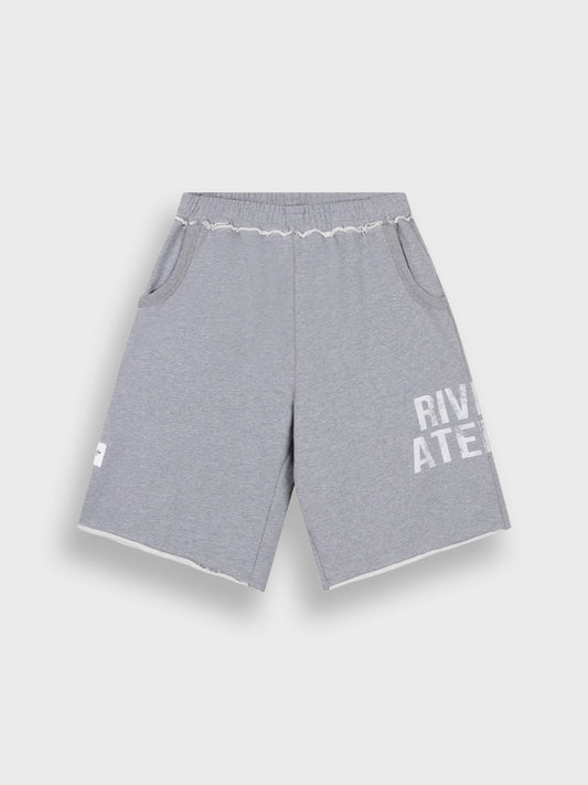 Rivero Artifact Jogger Shorts Grey - voorkant