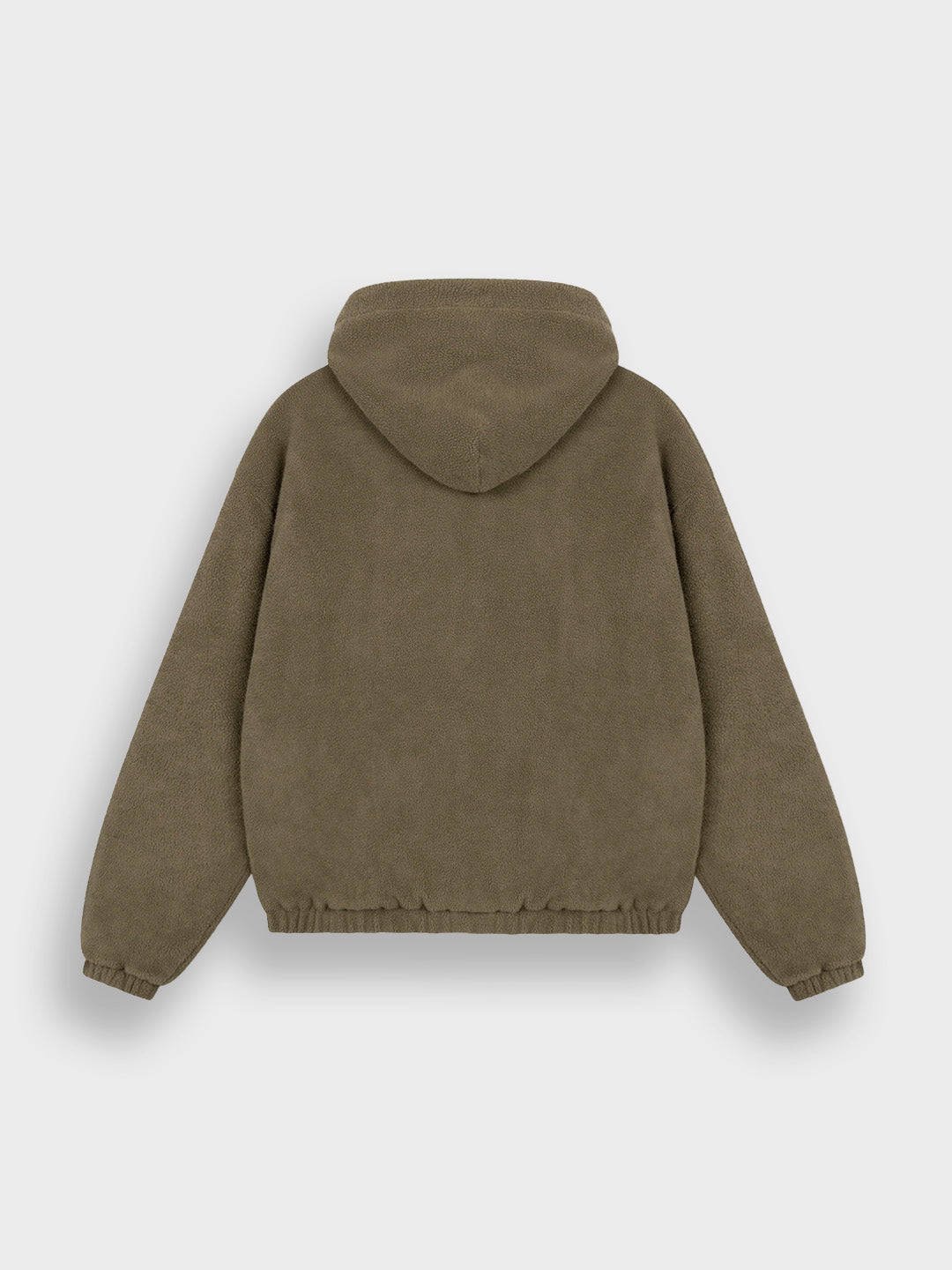 Rivero Atelier Cozy Teddy Zip Hoodie - achterkant