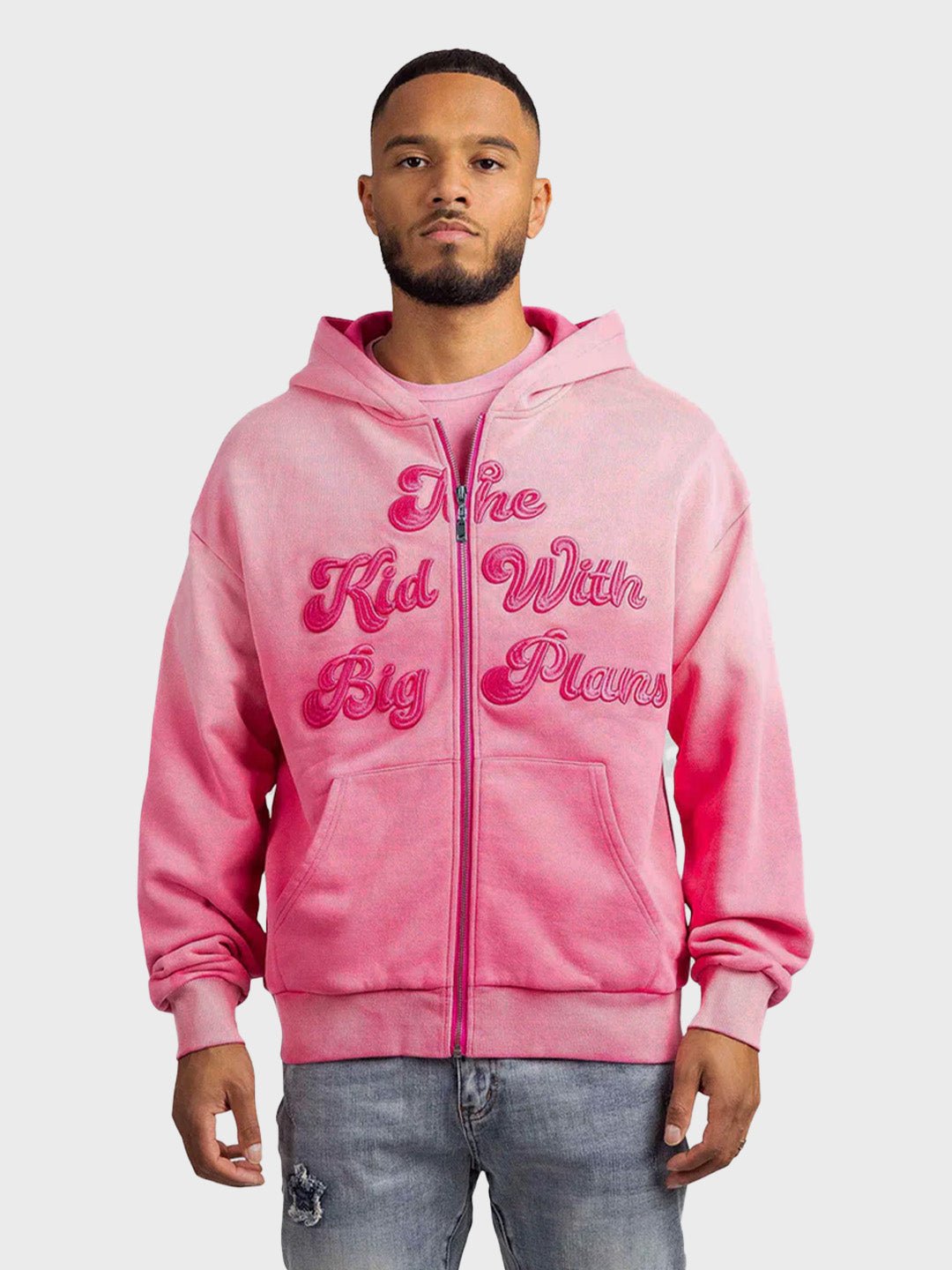 rivero hoodie pink