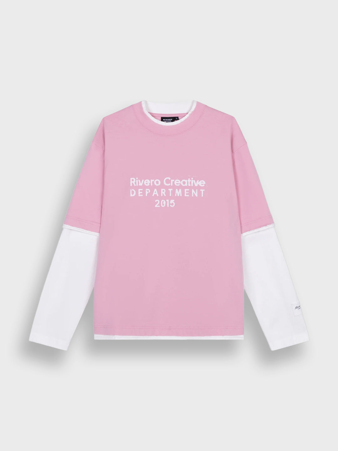 Rivero Creative Department Double Layered Longsleeve Pink - voorkant