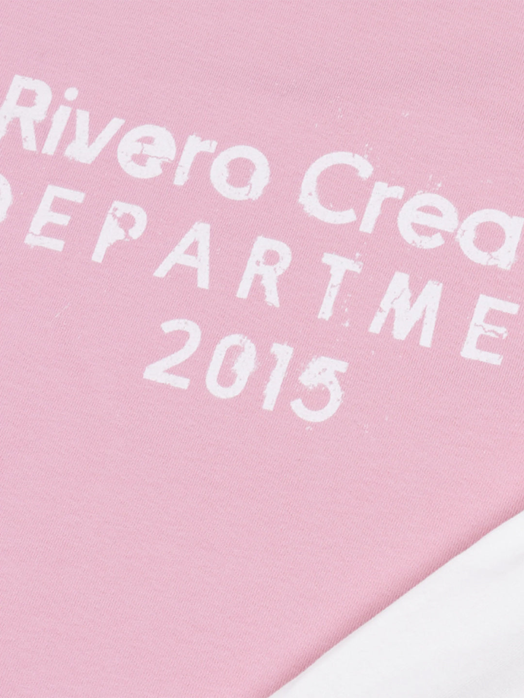 Rivero Creative Department Double Layered Longsleeve Pink - close-up