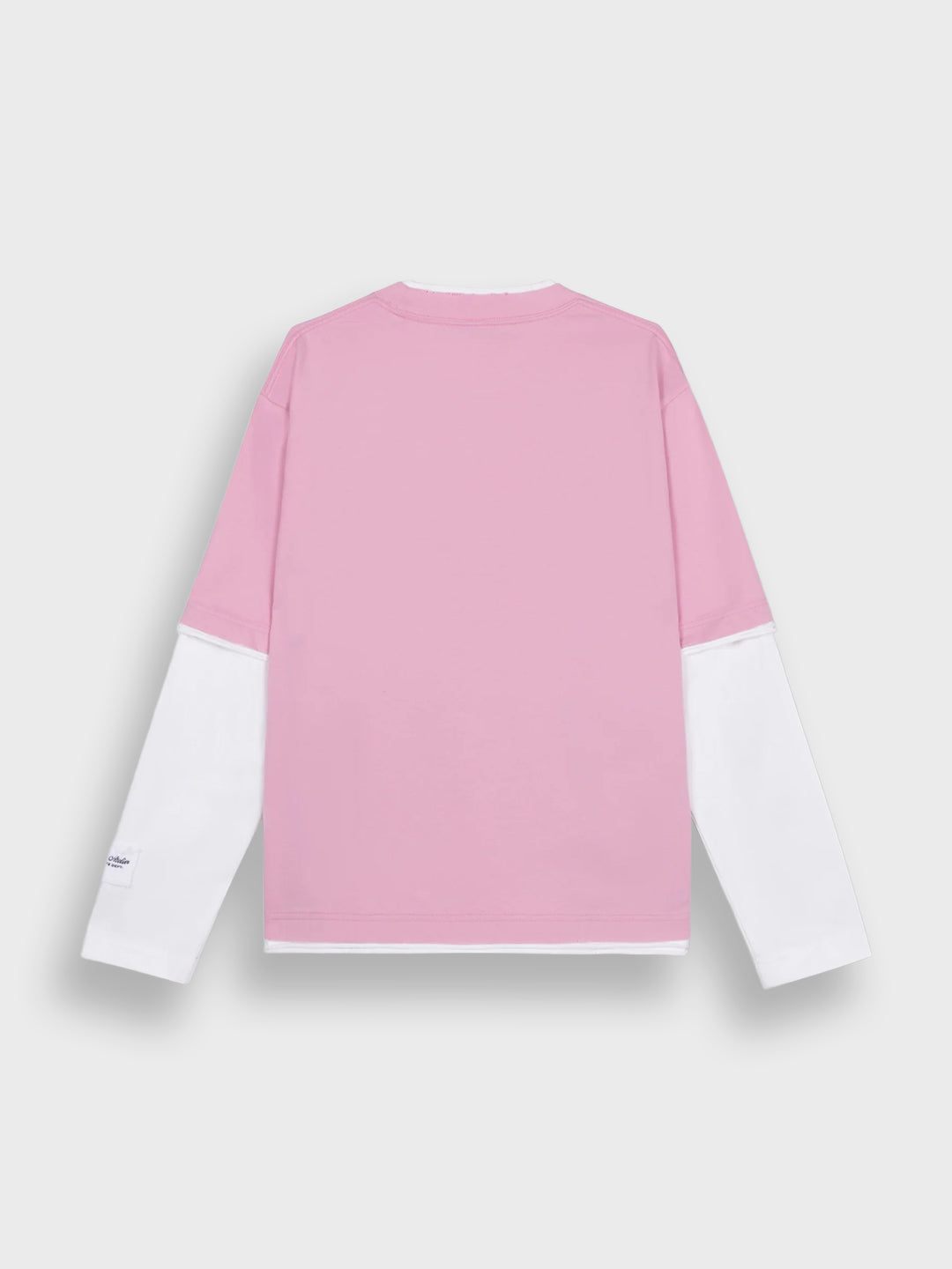 Rivero Creative Department Double Layered Longsleeve Pink - achterkant