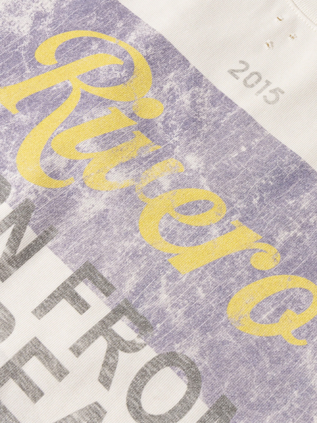 Rivero Daydreams Distressed T-Shirt | Off-White