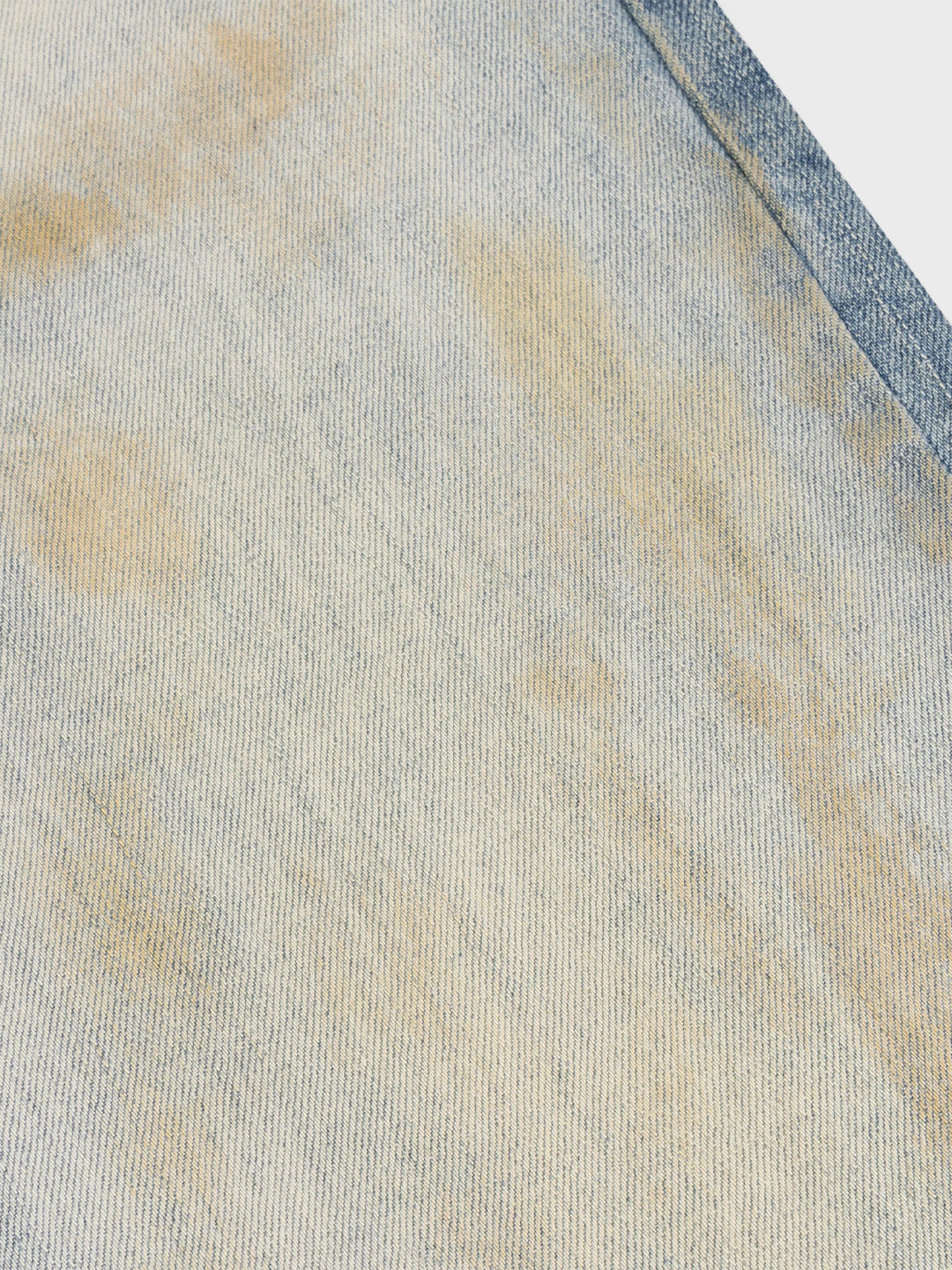 Rivero Dusted Fade Embossed Jeans Blue – close-up denim