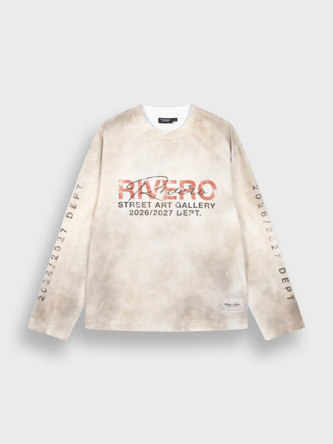 Rivero Faded Artistry Longsleeve Off-White