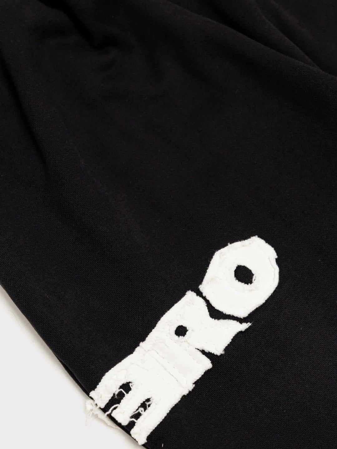 Rivero Frayed Echo Jogger | Black