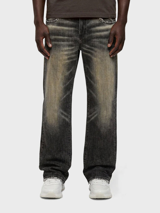 Rivero Oxide Jeans Black - model voorkant