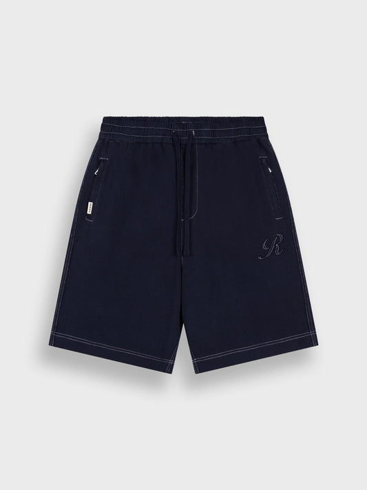 Rivero Seams Shorts Navy - voorkant