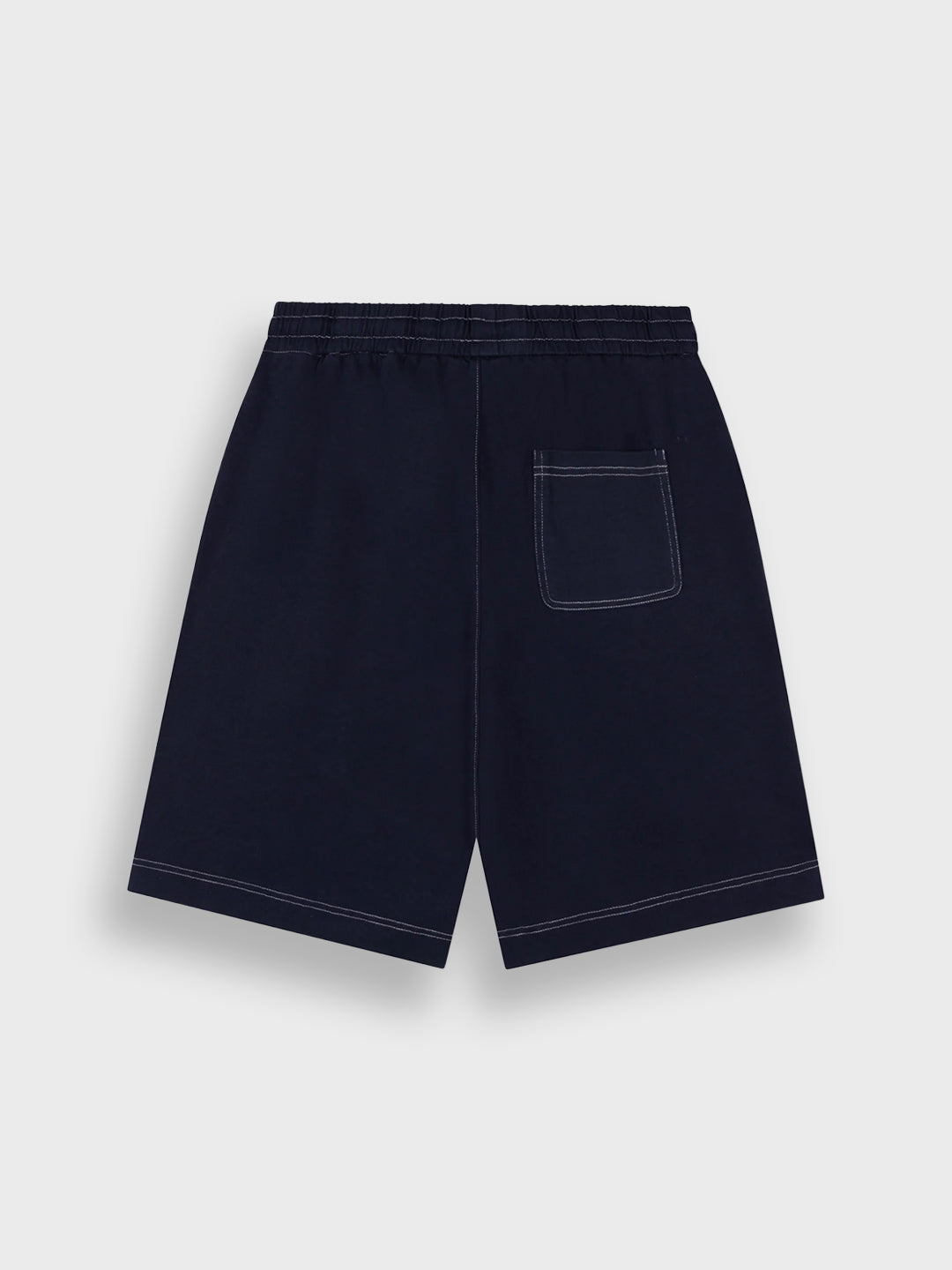 Rivero Seams Shorts Navy - achterkant